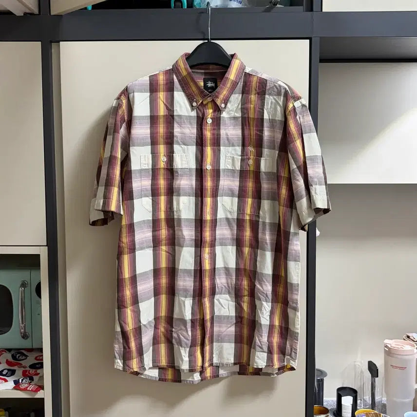 [BUNJANG] Stussy 00s Vintage Half-Sleeve Shirt / 00s 스투시 반팔 셔츠