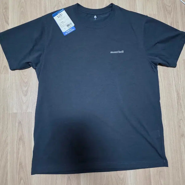 [BUNJANG] Montbell Wickron Short-Sleeve T-Shirt Dark Grey L / 몽벨 위크론 반팔 다크 그레이 L