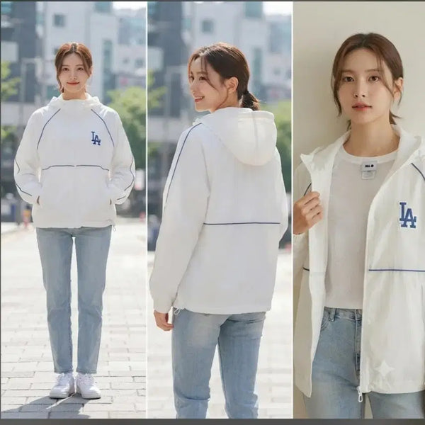 [BUNJANG] MLB Windbreaker Women's Size 90 / (택포)MLB 바람막이 여 90