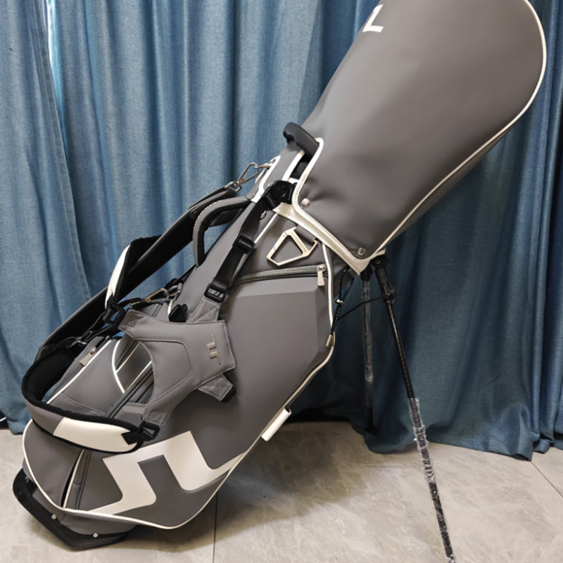 [BUNJANG] New Carbon Fiber Ultralight Stand Golf Bag (Gray) / 골프백 신상 탄소섬유 초경량 스탠드백(그레이)