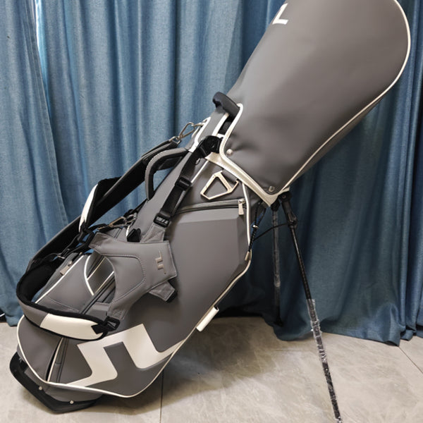 [BUNJANG] New Carbon Fiber Ultralight Stand Golf Bag (Gray) / 골프백 신상 탄소섬유 초경량 스탠드백(그레이)