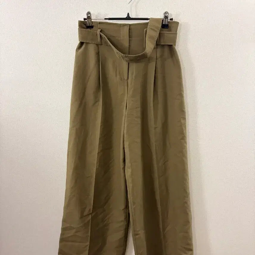 [BUNJANG] CC Collect Belt Wide Pants (S) / 씨씨콜렉트(CC collect.) 벨트 와이드팬츠 55(s)