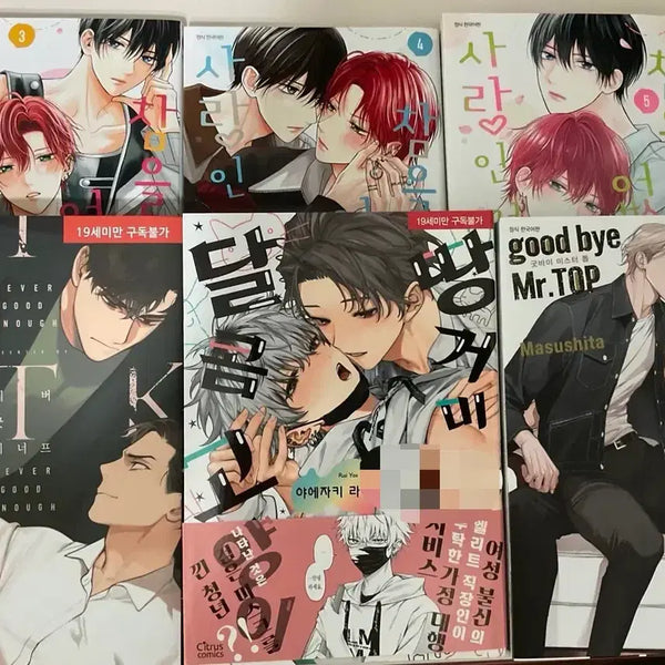 [BUNJANG] BL Comic Books Bundle / BL 만화책 급처합니다