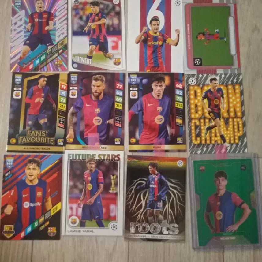 [BUNJANG] FC Barcelona Player Card Bundle / 바르셀로나 카드 일괄 판매