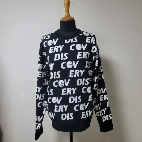[BUNJANG] Discovery Knit Sweater Size 100 / 디스커버리니트 100