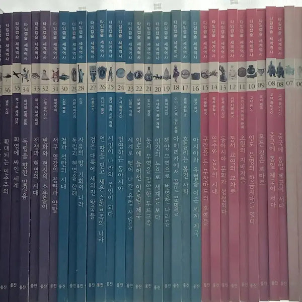 [BUNJANG] Time Capsule World History Collection (40 Volumes) / 세계사 도서 전집(40권)