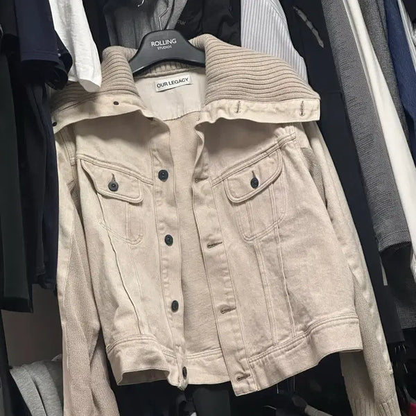 [BUNJANG] Our Legacy Fuse Jacket Ghost Attik Wash Denim Jacket / 아워레가시 퓨즈 자켓 고스트 애틱 워시 데님 자켓 50