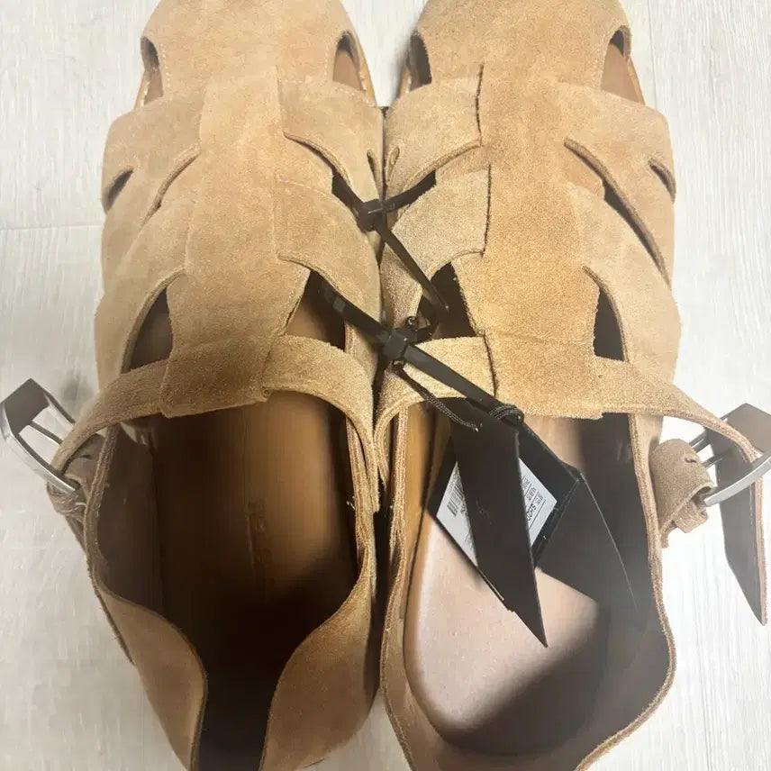 [BUNJANG] System Hanse Suede Fisherman Sandals Size 270 / (새거)시스템 한섬 스웨이드 피셔맨 샌들 사이즈 270