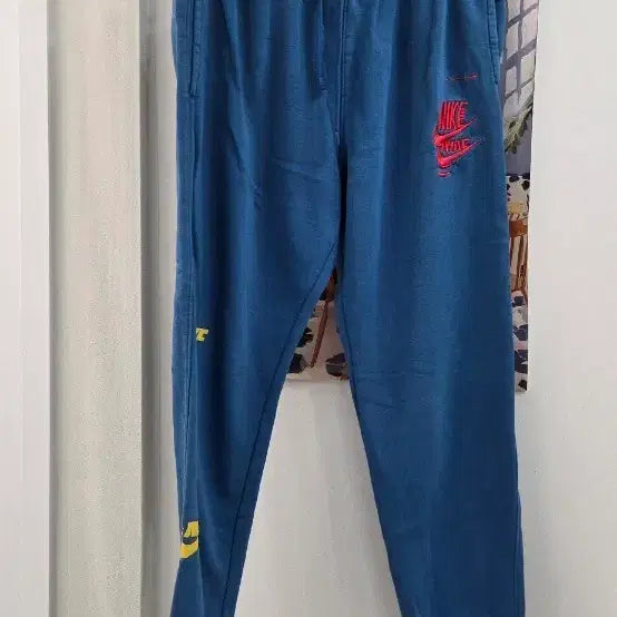 [BUNJANG] Nike Swoosh Training Pants Blue / 나이키 스우시 트레이닝 바지 블루