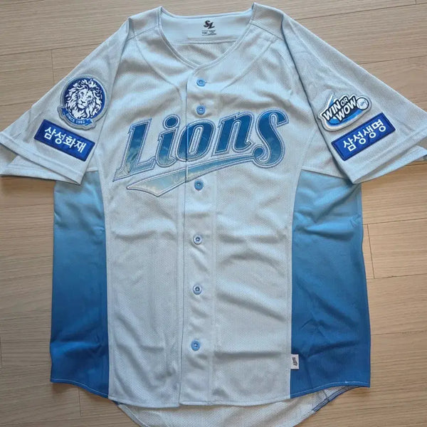 [BUNJANG] Samsung Lions Summer Uniform (Size 100) / 삼성라이온즈 썸머 유니폼
