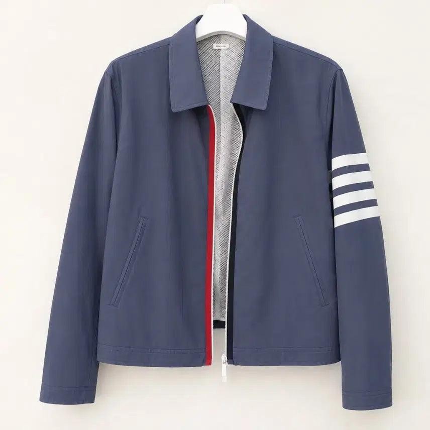 [BUNJANG] Thom Browne Polyester Golf Jacket Men's MJ0004A 04429 415 / [중고] 톰브라운 (폴리) 골프 자켓 남성 MJ0004A 04429 415 ( 정품감정O )