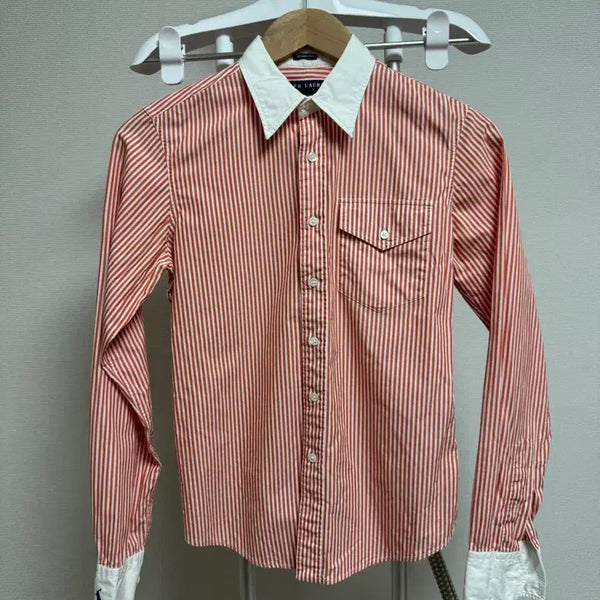 [BUNJANG] Polo Ralph Lauren Striped Shirt Size 6 / 폴로 랄프로렌 스트라이프 셔츠 6사이즈
