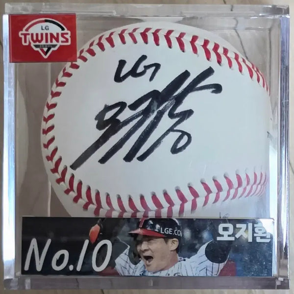 [BUNJANG] LG Twins Mo Ji-hwan Autographed Official Baseball / LG 트윈스  모지횐 사인볼,싸인볼(공인구)