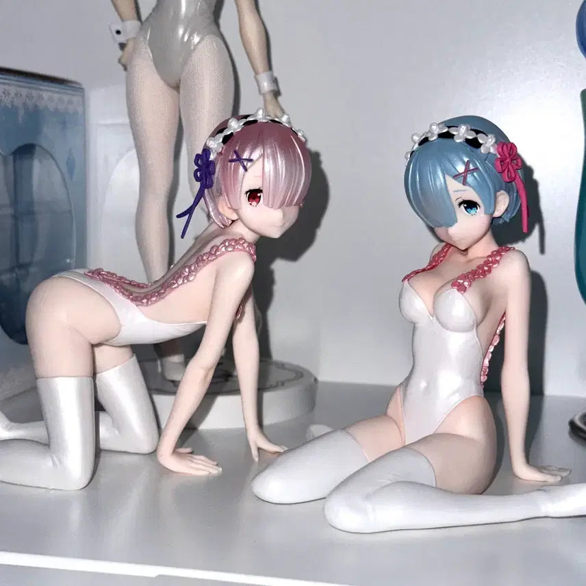 [BUNJANG] Re:Zero Rem & Ram Ichiban Kuji Figure Bundle Set / (일괄) 리제로 렘 람 이치방쿠지 피규어 미소녀