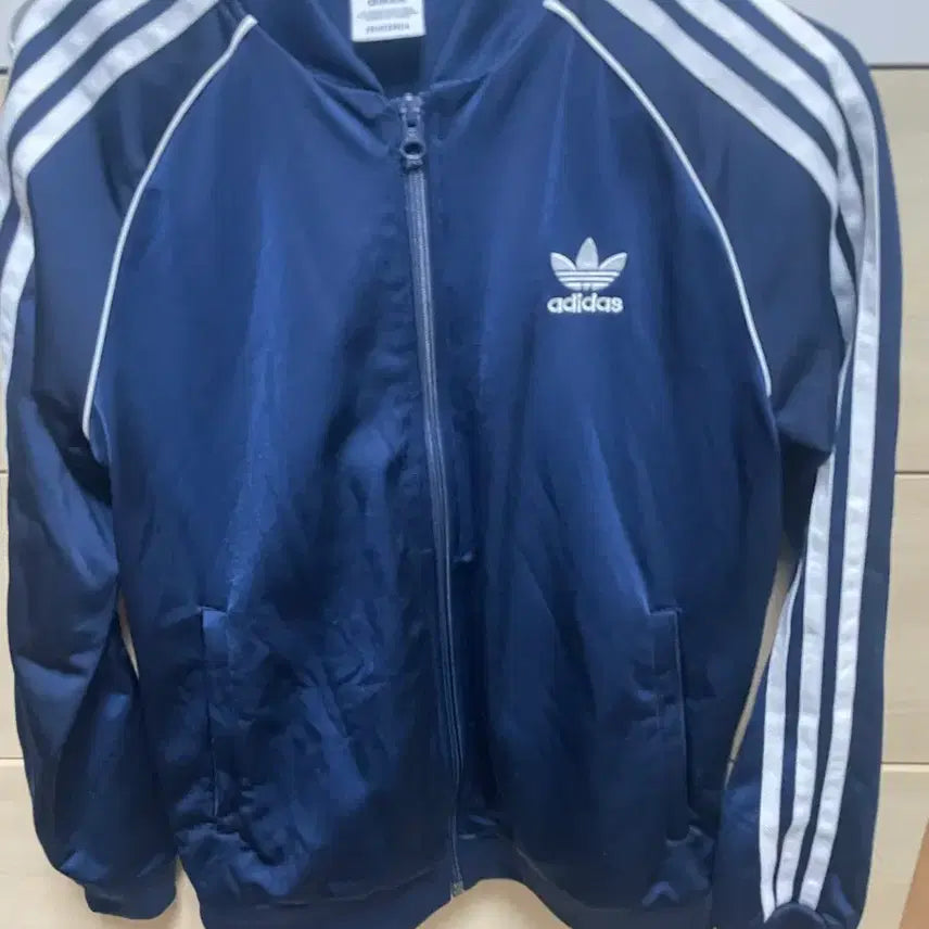 [BUNJANG] Adidas Superstar Track Jacket Navy Size S / 아디다스 슈퍼스타 져지 S사이즈