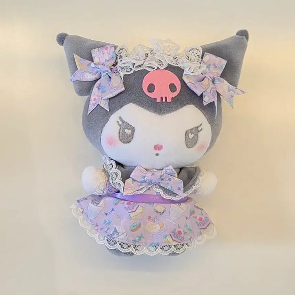 [BUNJANG] Sanrio Romantict Sweet Kuromi Mascot Keyring / 산리오 로맨틱스위트 쿠로미 마스코트 키링