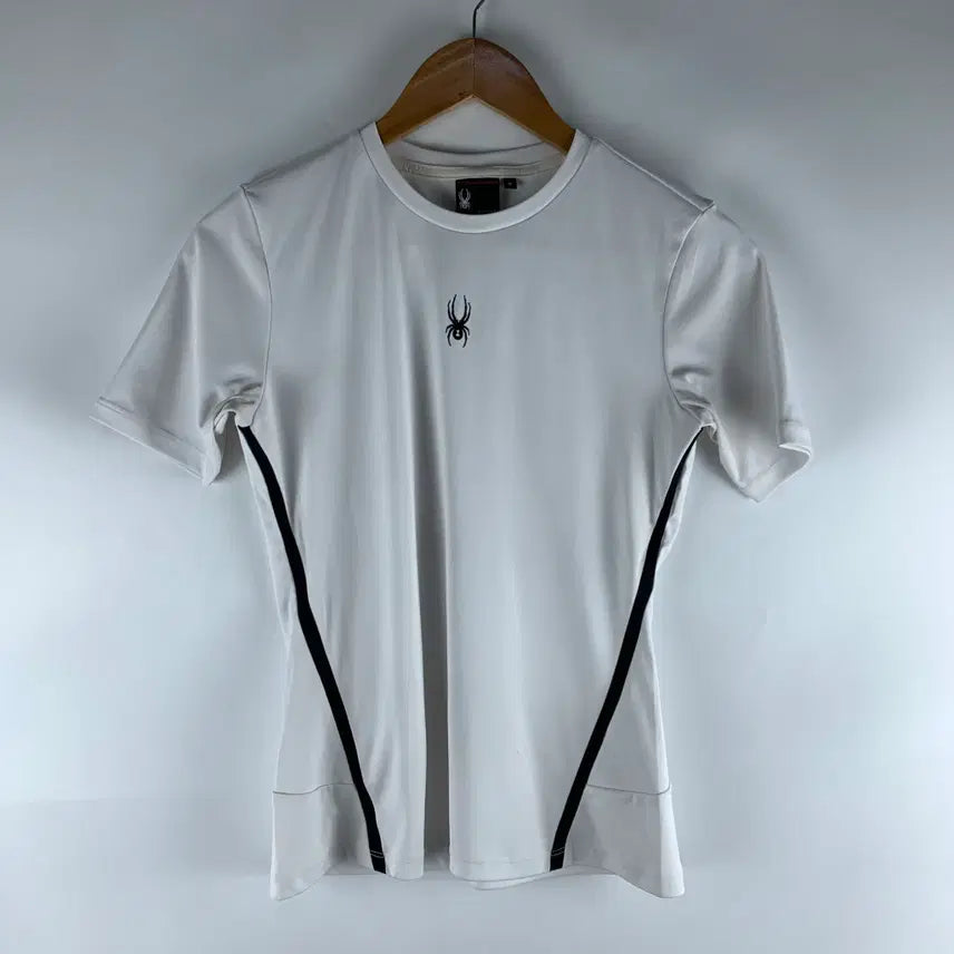 [BUNJANG] Spider White Functional T-shirt Size M / 스파이더 화이트 기능성 반팔티 M .260809