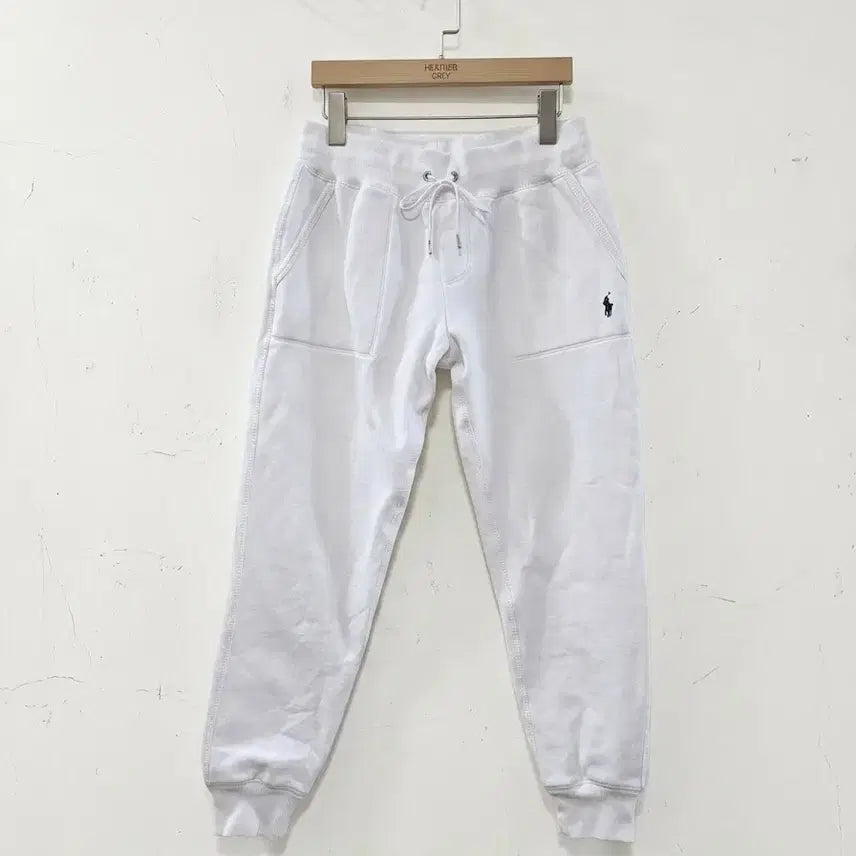 [BUNJANG] Polo Ralph Lauren White Jogger Pants S / 폴로 랄프로렌 화이트 조거팬츠 S