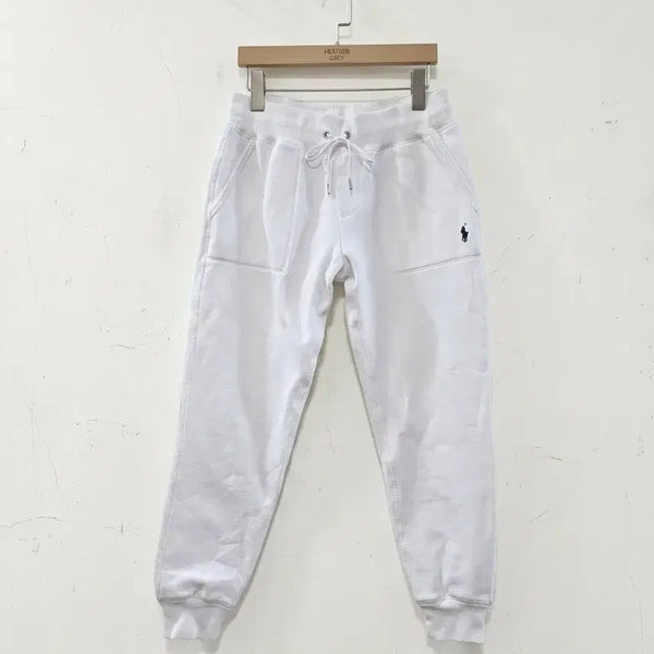 [BUNJANG] Polo Ralph Lauren White Jogger Pants S / 폴로 랄프로렌 화이트 조거팬츠 S