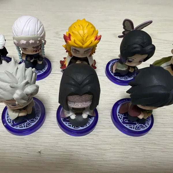 [BUNJANG] Demon Slayer: Kimetsu no Yaiba Suwarasetei Figures Bundle Set / 귀멸의 칼날 스와라세타이