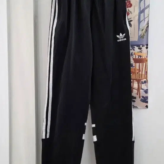 [BUNJANG] Adidas Three-Stripes Track Pants Black / 아디다스 삼선 트레이닝 바지 블랙