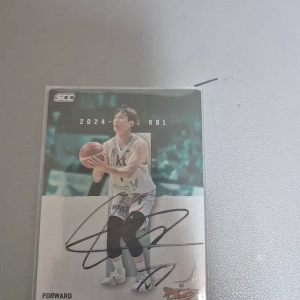 [BUNJANG] KT Sonicboom Han Heewon Signed Card 2024-2025 KBL / KT 소닉붐 한희원 사인 카드 2024-2025 KBL