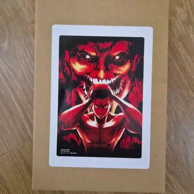 [BUNJANG] Attack on Titan Volume 34 Limited Edition Honto Acrylic Art / 50개 한정 발매) 진격의거인 34권 완결기념 honto 아크릴 아트