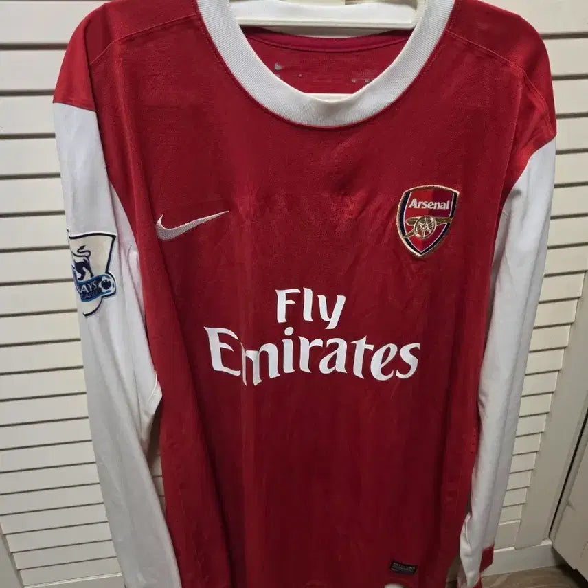[BUNJANG] Arsenal Home Long Sleeve Player Issue Bendtner Jersey / 아스날 홈 긴팔 지급용 벤트너