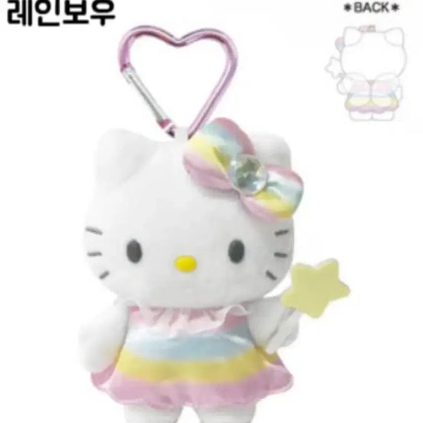 [BUNJANG] Hello Kitty Fantasy Mascot Plush Keychain Fairy / 헬로키티 판타지 마스코트 인형 키링 페어리 요정