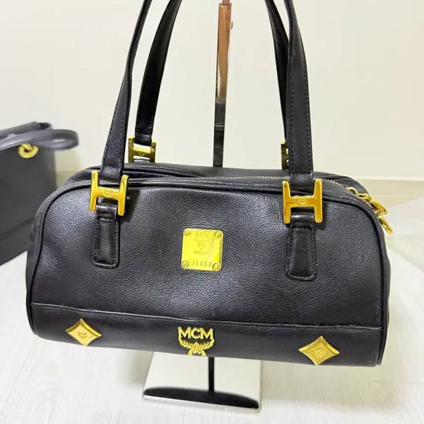 [BUNJANG] MCM Shoulder Bag Black / MCM 숄더백 블랙