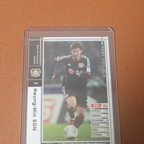 [BUNJANG] Son Heung-min 2013-2014 WCCF Mini Card Leverkusen Era / 손흥민 WCCF 2013-2014 미니카드 레버쿠젠 시절