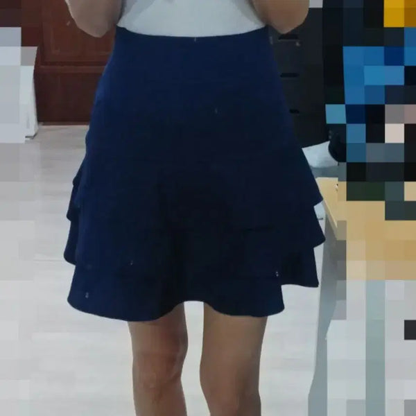 [BUNJANG] Frill Mini Skirt / 프릴스커트
