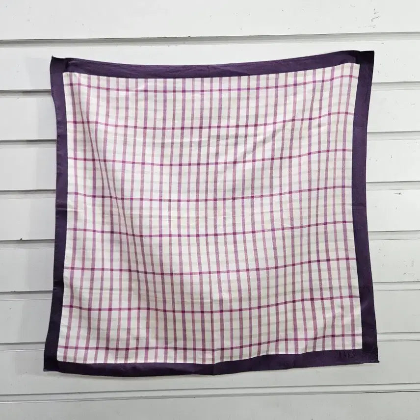 [BUNJANG] Checkered Handkerchief / 체크무늬 손수건/보물찾기천사