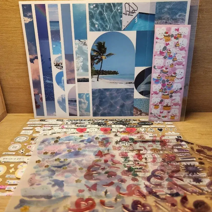[BUNJANG] Daiso Sticker Bundle Set / [ 다꾸 탑꾸 스티커 ] 다이소 스티커 일괄 판매