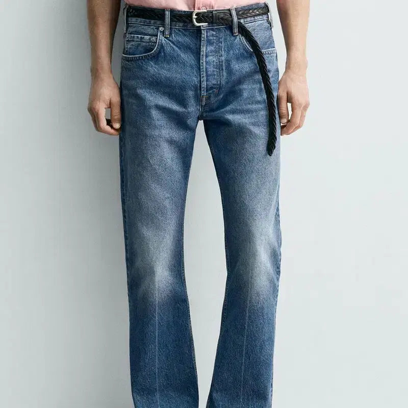 [BUNJANG] Aaron Levine x Zara Straight Bootcut Denim (3-Piece Bundle Set) / 3개 일괄 자라 아론레빈 스트레이트 부츠컷 데님 AARON LEVINE X ZARA