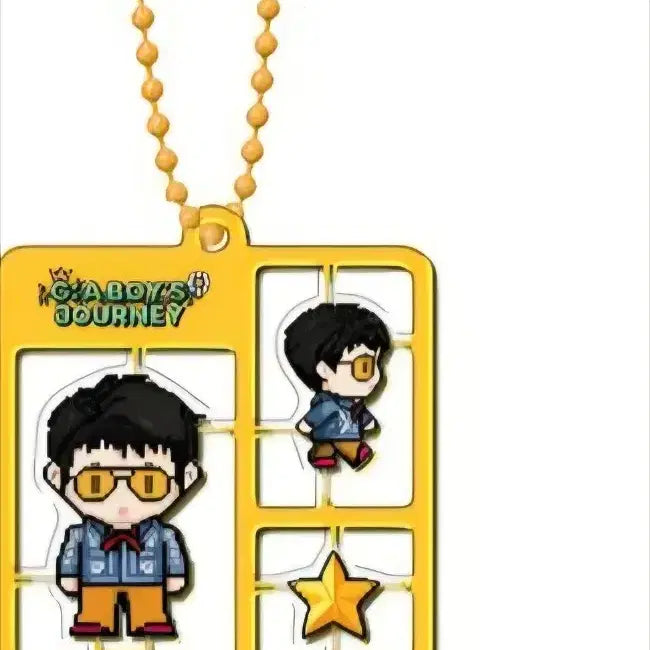 [BUNJANG] G-Dragon Acrylic Miniature Keyring / 지드래곤 RANDOM ACRYLIC MINIATURE KEYRING