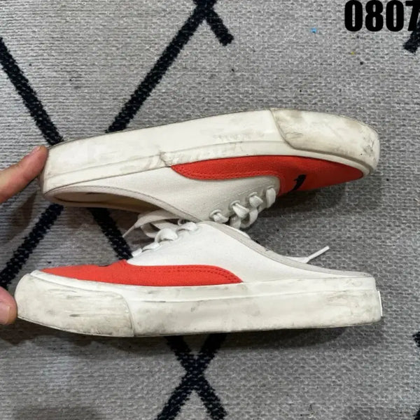 [BUNJANG] Umbro Mule Sneakers Coral/White Size 240 / 엄브로 뮬  스니커즈 코랄/화이트 240