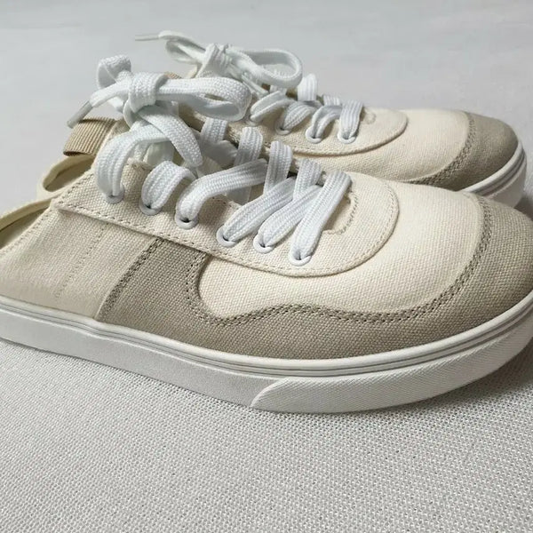 [BUNJANG] Beanpole Canvas Mule Sneakers Beige 250 / 빈폴 캔버스 스니커즈 뮬 베이지 250