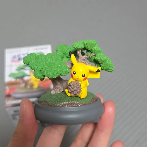 [BUNJANG] Re-Ment Pokemon Pikachu Bonsai Figure / 리멘트 포켓몬 피카츄 분재 피규어