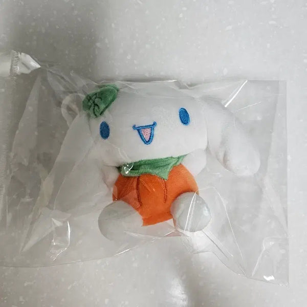 [BUNJANG] Sanrio Cinnamoroll Garden Carrot Keychain / 산리오 시나모롤 가든 키링 새상품 인형