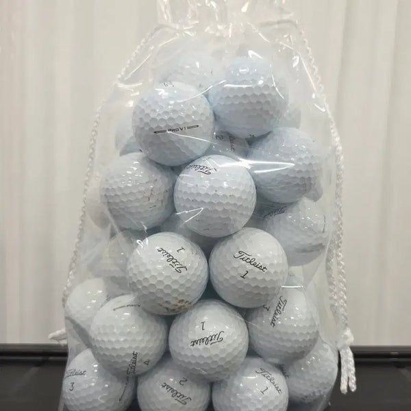 [BUNJANG] Titleist Velocity 3-Piece Used Golf Balls (50-Count) / 타이틀리스트 v1 B급 3피스 화이트 로스트볼 50구 중고골프공