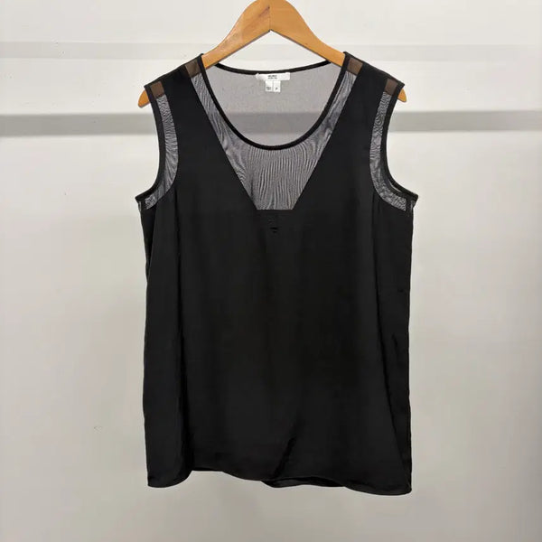 [BUNJANG] Helmut Lang Mesh Layer Sleeveless Top - Size P / Helmut lang 헬무트랭 메쉬 레이어 슬리브리스 탑 P사이즈