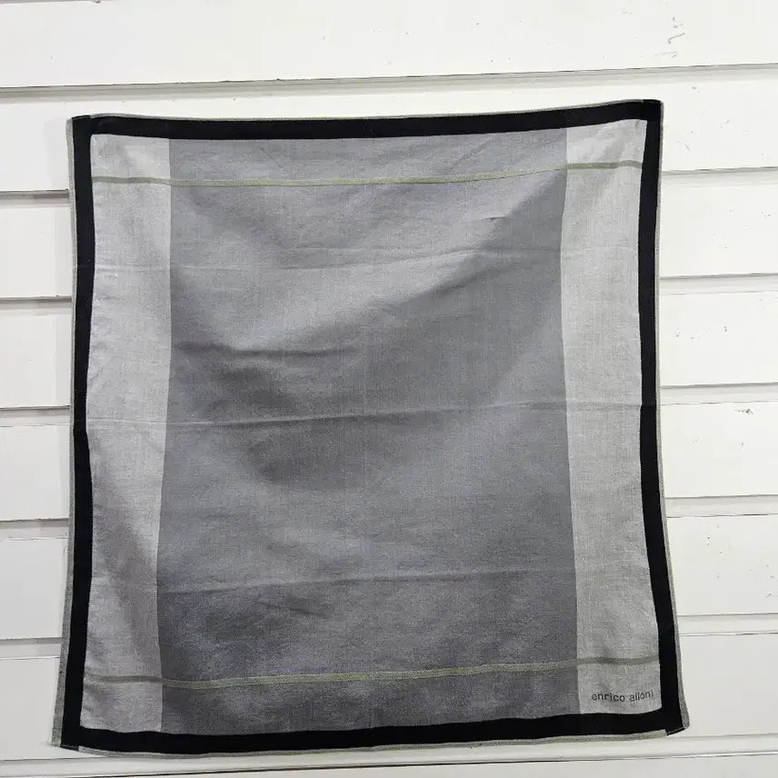 [BUNJANG] Gray Tone Handkerchief / 그레이톤 손수건/보물찾기천사