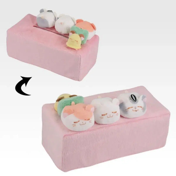 [BUNJANG] Hamtaroh Lottery Prize A Tissue Case / [당일발송] 햄토리 쿠지 A상 티슈케이스 인테리어 소품