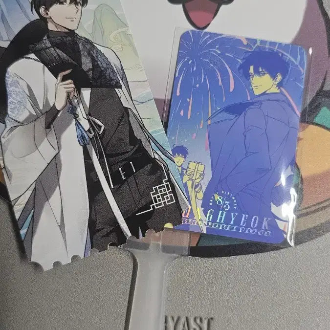 [BUNJANG] Omniscient Reader's Viewpoint Popup Store Exclusive Character Ticket, Yoo Jonghyuk Fan, and Kim Dokja Photocard Bundle Set / 일괄) 전독시 팝업 특전 독자 티켓 비유 부채
