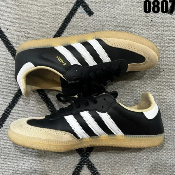 [BUNJANG] Adidas Samba Black White (235mm) / 아디다스 삼바 블랙 화이트 235