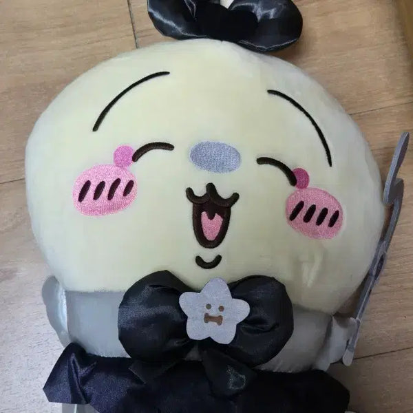 [BUNJANG] Monchou Usagi Magical Black Ver. Medium Plush / 먼작귀 우사기 매지컬 흑화 중형 인형 새상품