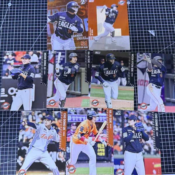 [BUNJANG] 2026 KBO Collection Cards Hanwha Eagles Bundle Set / 2026 KBO 컬렉션 카드 한화 일괄 판매