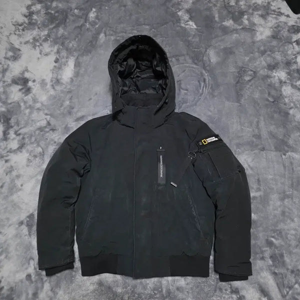 [BUNJANG] National Geographic Short Padded Down Jacket / (M)내셔널지오그래픽 다운 숏패딩