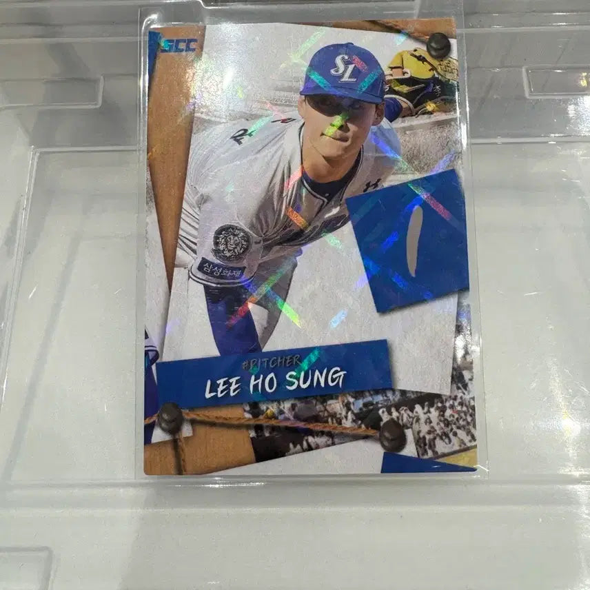 [BUNJANG] Samsung Lions Lee Ho-sung Player Puzzle Card / 삼성 이호성 선수 퍼즐 카드